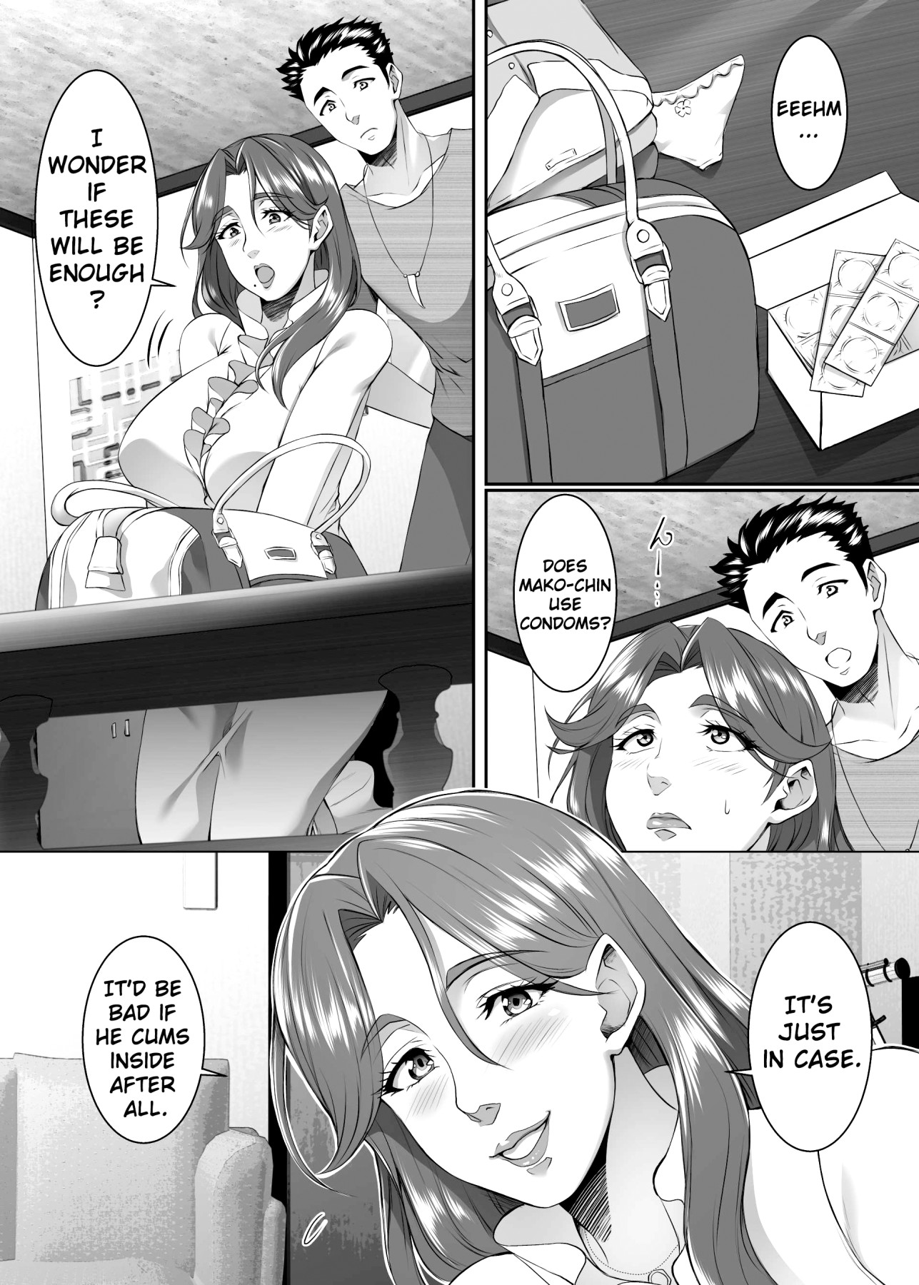 Hentai Manga Comic-Your Mom's A Pretty Good Woman, Huh?-Chapter 8-2